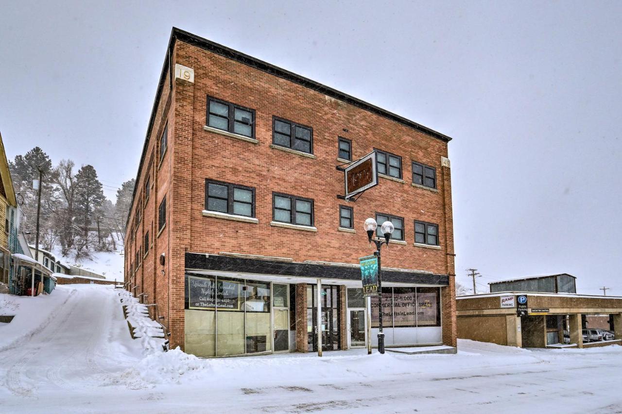 Upscale Apt At The Lofts In Historic Downtown Lead Exterior foto